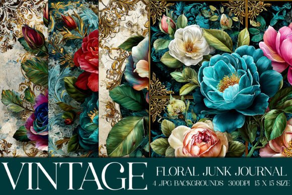 Download Luxury Floral Flowers Backgrounds, S42 - Luxury floral Collection