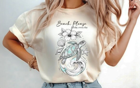 Download Beach Please All Day Every Day Shirt PNG - Beach please Collection
