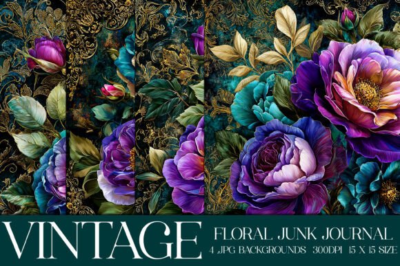 Download Luxury Floral Flowers Backgrounds, S43 - Luxury floral Collection